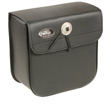 Milwaukee Leather SH59002 Small Black PVC Sissy Bar Motorcycle Bag