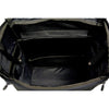 Milwaukee Leather SH602S black textile two-piece studded touring sissy bar motorcycle bag with sturdy design and chrome accents.