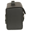 Milwaukee Leather SH618 black PVC motorcycle sissy bar bag with adjustable straps and sturdy design for biker storage.