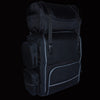 Milwaukee Leather SH680 black textile motorcycle sissy bar travel bag mounted on a motorcycle for biker BAGS.