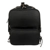 Milwaukee Leather SH681 medium black textile touring motorcycle sissy bar bag with sturdy straps and spacious storage.