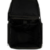 Milwaukee Leather SH689 large black waterproof textile motorcycle sissy bar bag with mounting straps for touring bikes.