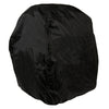 Milwaukee Leather SH689 large black waterproof textile touring motorcycle sissy bar bag with secure straps and spacious storage.