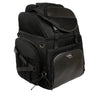 Milwaukee Leather SH689 black waterproof textile touring motorcycle sissy bar bag with adjustable straps and spacious storage.