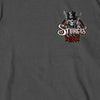 Hot Leathers SPB1073 Menâ€™s Charcoal 2023 Sturgis Gambler Short Sleeve T-Shirt