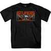 Hot Leathers SPB1082 Menâ€™s Black Sturgis 2023 Main Street T-Shirt