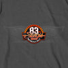 Hot Leathers SPB1091 Menâ€™s Charcoal 2023 Sturgis Rally Logo Double Sided T-Shirt