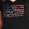 Hot Leathers SPL1831 Women's Black 2023 Sturgis Motorcycle Rally Bling Bike T-Shirt