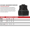 Black denim biker vest for kids by Hot Leathers, toddler-sized with metal zipper and classic biker style.