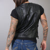 Hot Leathers VSL1008 Ladies Black 'Ten Pocket' Leather Vest