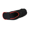 X-Fitness XF1000 Black and Red Hybrid Kickboxing MMA Shin Guards
