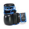 X-Fitness XF2001 7 oz MMA Hybrid Sparring Gloves-BLK/BLUE