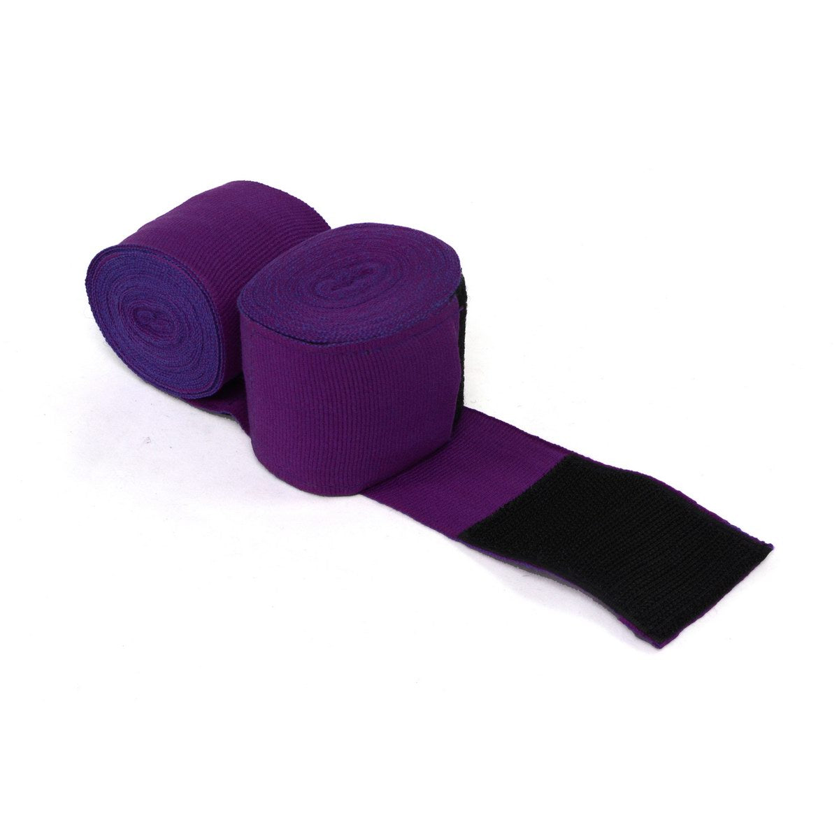 Purple Milwaukee Leather X-Fitness XF3003 elastic professional 180-inch handwraps for boxing and martial arts training.