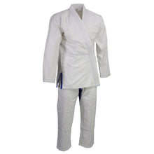 X-Fitness XFM6001 Ultra Light Preshrunk BJJ Jiu Jitsu Gi (See Special Sizing Guide)-WHITE