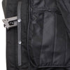 Women's black leather motorcycle jacket by HighwayLeather with CE armor, featuring a sleek flat matte finish and racing style design.