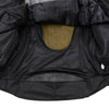 Women's HighwayLeather Endo flat matte black leather motorcycle jacket with CE armor, designed for protective racing style riding.