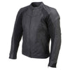 HighwayLeather Xelement XS11012 women's Endo flat matte black leather motorcycle jacket with CE armor, racing style, protective design
