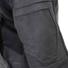 HighwayLeather Xelement XS11013 women's black leather motorcycle jacket with CE armor, flat matte finish, protective racing style design