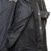 Women’s HighwayLeather biker jacket with flat matte black premium leather, protective CE armor, racing style, and hair pin details.