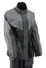 NexGen Ladies XS5001 Black and Grey Water Proof Rain Suit with Reflective Piping