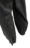 Milwaukee Leather XS5020 men's orange and black waterproof rain suit with hood and reflective piping, designed for high visibility.
