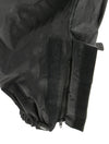 Milwaukee Leather NexGen Ladies XS5031 yellow and black hi-viz waterproof rain suit with cinch sides, visible in the image.