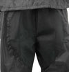 Milwaukee Leather yellow and black hi-viz waterproof rain suit with cinch sides, designed for women, XS size, for rain protection.