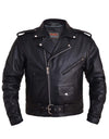 Dynamicleather tall women's premium motorcycle jacket in black with zippered pockets and stylish design.