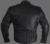 Men's classic vented leather jacket by Dynamicleather featuring a stylish design and breathable venting for comfortable wear.