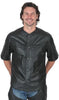 Summer sporty perforated shirt - Half Sleeve - HighwayLeather