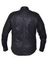 Men's lightweight leather motorcycle jacket by Dynamicleather, featuring a sleek design and premium leather construction.