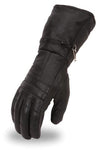 Dynamicleather FI120GL gloves made of durable leather, featuring a snug fit and detailed stitching.