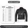 New Old School Police Style Motorcycle Leather Jacket 2 Ammo pocket #10205 Grey - HighwayLeather