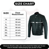 Tall vented racer leather motorcycle jacket- (longer sleeve & back   length) - HighwayLeather