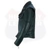 Men's Pistol Pete leather jacket by Buffalo Leather Gear, high-end men's jacket featuring premium leather and stylish design.