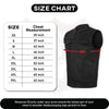 Black HL11689SPT Men’s Black Leather Motorcycle Vest – Anarchy Biker Club Style with Utility Pockets