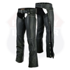Hip Hugger Leather Chaps Stud Detailing Women Style - HighwayLeather