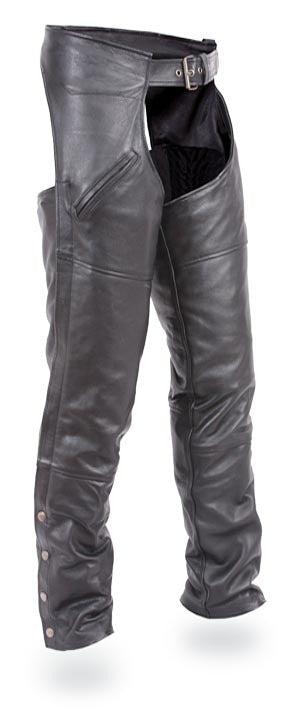 Renegade thermal lining motorcycle leather chap - HighwayLeather