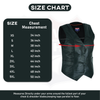 Women’s Soft Black Leather Motorcycle Vest with Utility Pockets | HL14500BLACK