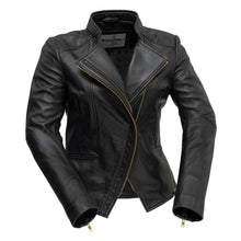 ZOEY - LADIES LEATHER BLAZER - HighwayLeather