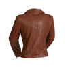 HighwayLeather Betsy women's leather jacket with classic design, black leather, and tailored fit, perfect for stylish casual wear.
