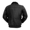 Men's leather bomber jacket by HighwayLeather, stylish men's jacket with a classic design and durable leather material.