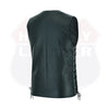 Men Side Lace Leather Style Biker Motorcycle Leather Vest Gun Pockets Carry Arms #11360SPT - HighwayLeather