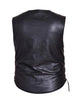 Men's Premium Leather Motorcycle Vest - HighwayLeather