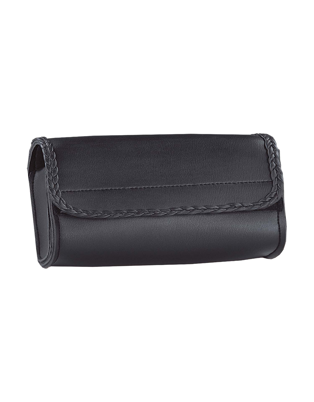 Dynamicleather PVC tool bag with clip and thigh strap for secure carrying, designed for tools and accessories.