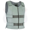 Gray Tactical Style Leather Vest – SKU#14945Gray36 | HL14945Gray