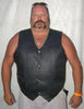 Tall leather vest - The Classic - HighwayLeather