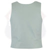 Gray Tactical Style Leather Vest – SKU#14945Gray36 | HL14945Gray