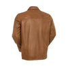 HighwayLeather Indiana men's leather jacket displayed, featuring classic design and premium leather material for men's fashion.