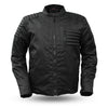 Women’s Textile Defender jacket by Dynamicleather featuring a stylish design and durable fabric for versatile wear.